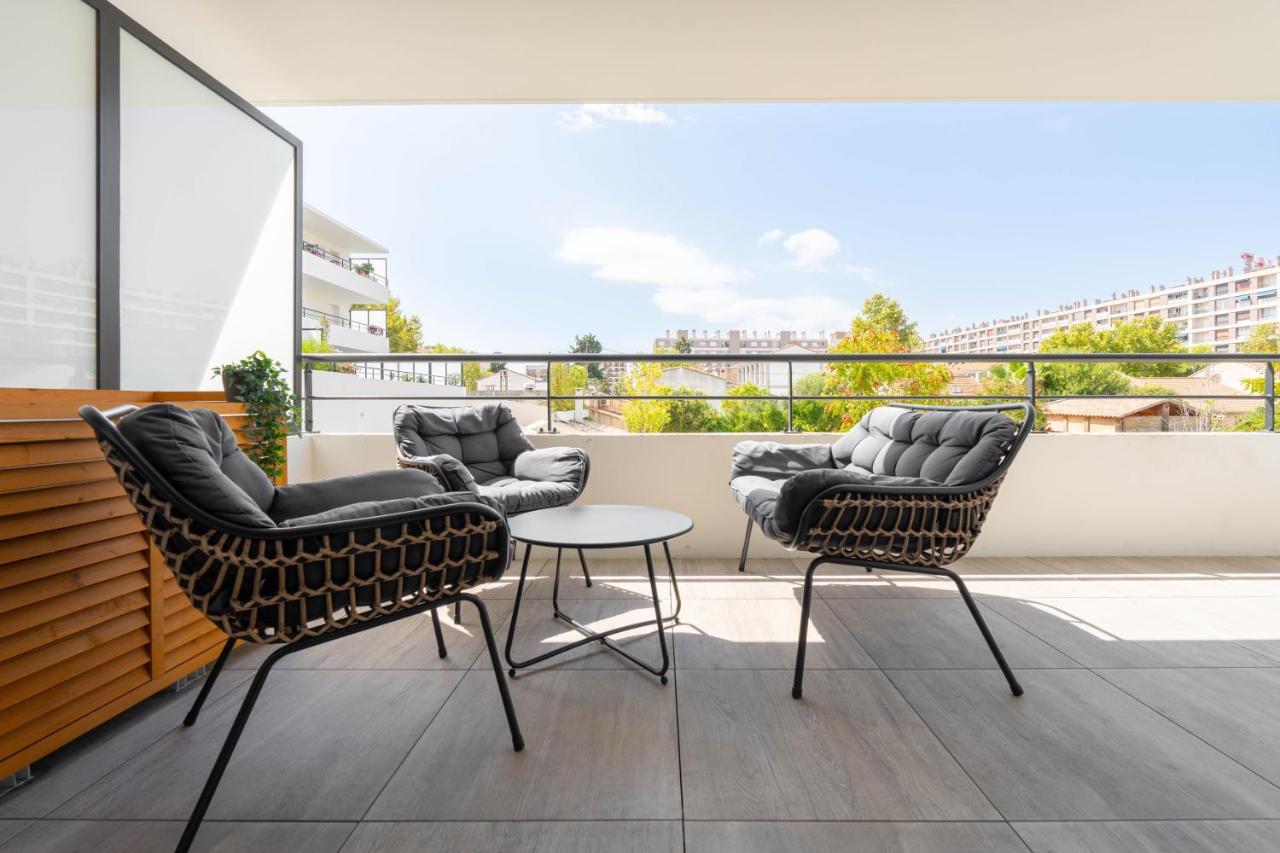 T2 Entre La Plage Et Le Velodrome-Terrasse / Parking Марсель Екстер'єр фото