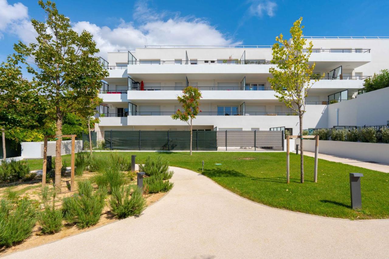 T2 Entre La Plage Et Le Velodrome-Terrasse / Parking Марсель Екстер'єр фото