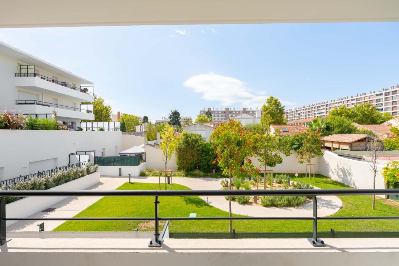 T2 Entre La Plage Et Le Velodrome-Terrasse / Parking Марсель Екстер'єр фото